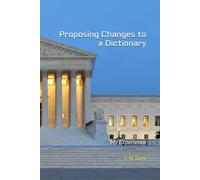 Proposing Changes to a Dictionary: My Experience