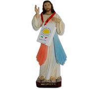 Proposte Religiose Merciful Jesus Statue in Resin - Cm 30 - MADE IN ITALY