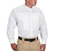 Propper Men' Poplin Propper Men s Long Sleeve Tactical Shirt, White, XXL Tall UK