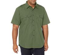 Propper Men’s Tactical Dress Shirt Short Sleeve, 4X-Large, Olive