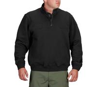 Propper Mens 1/4 Zip Job Shirt, Black, x-Large-Regular