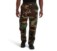 Propper Men's BDU Regular Trousers - Woodland, Large