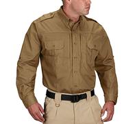 Propper Men's Long Sleeve Long Tactical Shirt - Coyote, Large