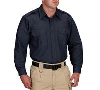 Propper Men's Long Sleeve Tactical Dress Shirt, Dark Navy, 4X Large Regular