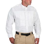 Propper Men's Long Sleeve Tactical Shirt, White, Small Tall