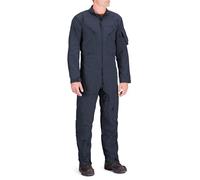Propper Men's Poly Cotton Twill 27/P Flyers Coverall Jumpsuit, Dark Navy, Large Long