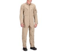 Propper Men's Poly Cotton Twill 27/P Flyers Coverall Jumpsuit, Tan, Large Long