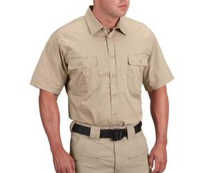Propper Men's Short Kinetic Shirt Sleeve, Khaki, 4X-Large