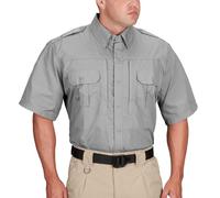 Propper Men's Short Sleeve Regular Tactical Shirt - Grey, Large