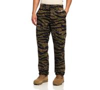 Propper Men's Standard BDU Trouser - Zipper Fly, Asian Tiger Stripe, 60% Cotton, 40% Polyester, Medium Long