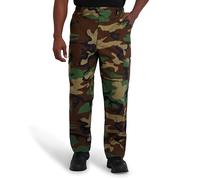 Propper Men's Standard F525025-Uniform BDU Trouser, Woodland, Small Long
