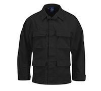 Propper Men's Standard Uniform BDU Coat, Black, 60% Cotton, 40% Polyester, XX-Large