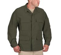 Propper Men's Standard Uniform BDU Coat, Olive Green, 60% Cotton, 40% Polyester, Medium Regular