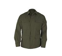 Propper Men's Standard Uniform BDU Coat, Olive Green, 60% Cotton, 40% Polyester, X-Small Long