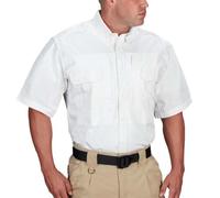 Propper Tactical Shirt - Short Sleeve - Poplin, White, x Large