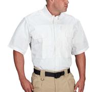 Propper Tactical Shirt - Short Sleeve - Poplin, White, x Large