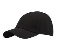 Propper Unisex 6 Panel Cap, Black, One Size