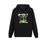 propr Cypress Hill Skeletons Long Sleeve Hoody With Pocket Sweatershirt Hoodie Black XXL