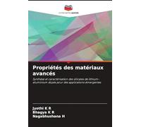 Propriétés des matériaux avancés: Synthèse et caractérisation des silicates de lithium-aluminium dopés pour des applications émergentes