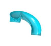 Props 6X12X8 Slide 5PCS Compatible with Lego 11267 GDS-2072 Classic Bulk Toy MOC Color:Medium Azure