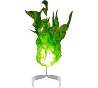 Props Halloween Lamp Illuminated 2.0 Floating Flame Fireball Decoration & Hangs Choir Ornament (Green, One Size)