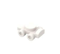 Props Ice Skates, 10 Pieces, Compatible with Lego GDS-M232 11253, Classic Bulk, MOC, Colour: White 1