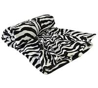 Props4shows Animal Deco Velvet Zebra Print Fabric - 1.5m x 2.5m