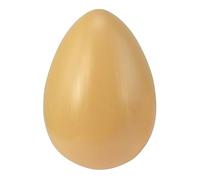 Props4shows Big Brown Plastic Egg - 17 x 11cm