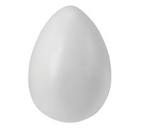 Props4shows Big White Plastic Egg - 17 x 11cm