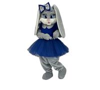 PROPSCOS Long Ears Rabbit Mascot Cosutume Cosplay Christmas Outfits Adult Fancy