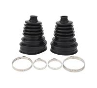 Propshaft 2Piece CV Boots Universal Constant Velocity Joint Boot Dust Cover Set Highly Flexible For Cars Prop Shaft Driveshaft Assembly