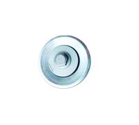 Propshaft Belt Pulley Belt Tensioner 68027611AB, Idler,68027602AA,68027603AA,Drive,53034095AA, For:2.8 Diesel Version,Wrangler JK(Idler wheel white)