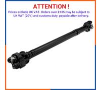 Propshaft, axle drive for JEEP CHEROKEE NTY NWN-CH-002 fits Front NEW