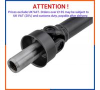 NTY NWN-MS-012 Propshaft, axle drive