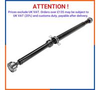 Propshaft, Driveshaft rear for DODGE | NWN-CH-062, 976983