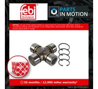 febi bilstein 14511 Universal Joint for propshaft, with grease nipple, pack of one
