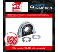 febi bilstein 32256 Propshaft Centre Support with ball bearing, pack of one