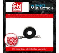 Propshaft Mounting fits BMW 535 E39 3.5 98 to 03 26121229243 Febi Quality New