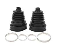 Propshaft Universal Car CV Boot Kit Durable Constant Velocity Joint Dust Cover Set For Vehicle Drive Shaft(2piece)