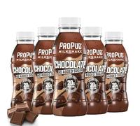 ProPud Chocolate Protein shake, 20g Protein (8x330ml), Ready to Drink High Protein Milkshake, Lactose Free, No Added Sugar, Pre and Post Workout Nutrition