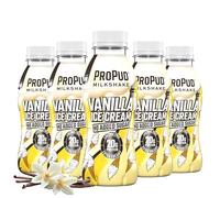 ProPud Vanilla Ice Cream Milkshake 20g Protein (8x330ml), Smooth and Delicious High Protein Shake, Lactose Free, No Added Sugar, Pre and Post Workout Nutrition