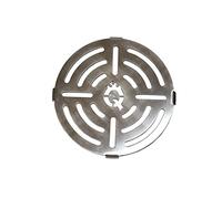 ProQ Afterburner Steak Grill (20 cm), Portable Charcoal BBQ Grill, High Heat Stainless Steel