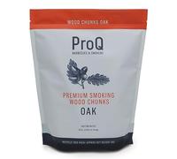 ProQ Premium Smoking Wood Chunks (1 x 1KG Pack) - Wood Chunks For BBQ Smoking - BBQ Wood Chunks - Oak