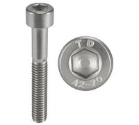ProRaje Screws Stainless Steel M3 x 30 mm Cylinder Head BTR Diameter 3 x 30 mm | CHC Allen Key | Stainless Steel A2-70 (V2A/304) | ISO 4762 / DIN 912: Pack of 10