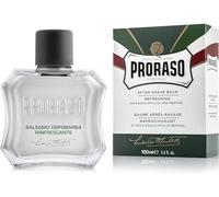 Proraso Aftershave Balm, 100 ml | Refreshing, Alcohol-Free, With Eucalyptus Oil and Menthol, Invigorates Skin, Made in Italy