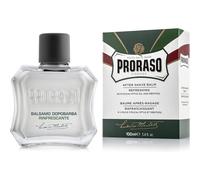 Proraso Aftershave Balm, 100ml, Refreshing Alcohol-Free Post Shave Balm with Eucalyptus Oil and Menthol Invigorates Skin, Made in Italy, Green