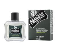 Proraso Aftershave Beard Balm, Cypress and Vetyver, 100ml, Scented Beard Balm Softens, Protects and Eases Discomfort, Made in Italy
