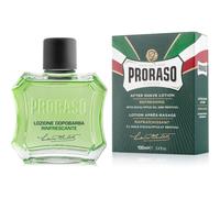 Proraso Aftershave Lotion Refreshing, 100ml, Men's Aftershave with Eucalyptus Oil & Menthol, Helps Restore Skin Comfort, Made In Italy