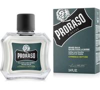 Proraso Beard Balm, Cypress & Vetyver, 100ml, Fresh Scented Beard Balm for Men