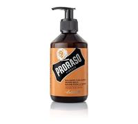 Proraso Beard Balm, Wood and Spice, 300ml, Scented Beard Balm for Men Softens, Protects and Eases Itching and Discomfort, Made in Italy